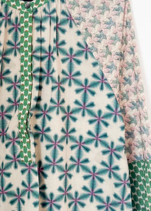 Dibs Kjole - Spring Green - Linneas Hage