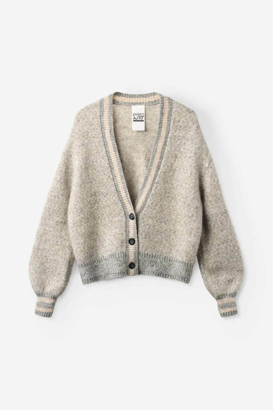 Nellie Cardigan - Grey Sand