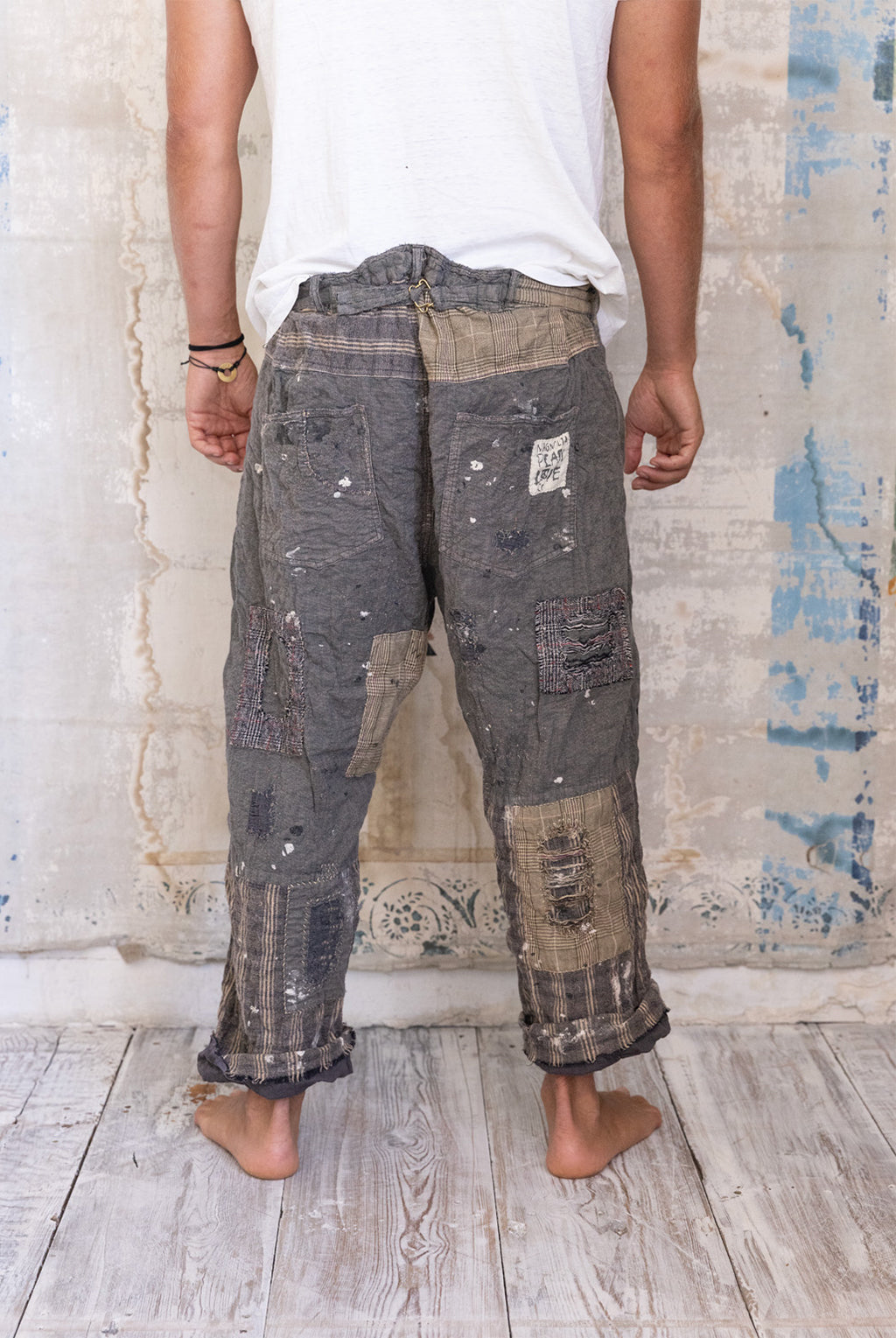 Quilted Miner Pants - Crow