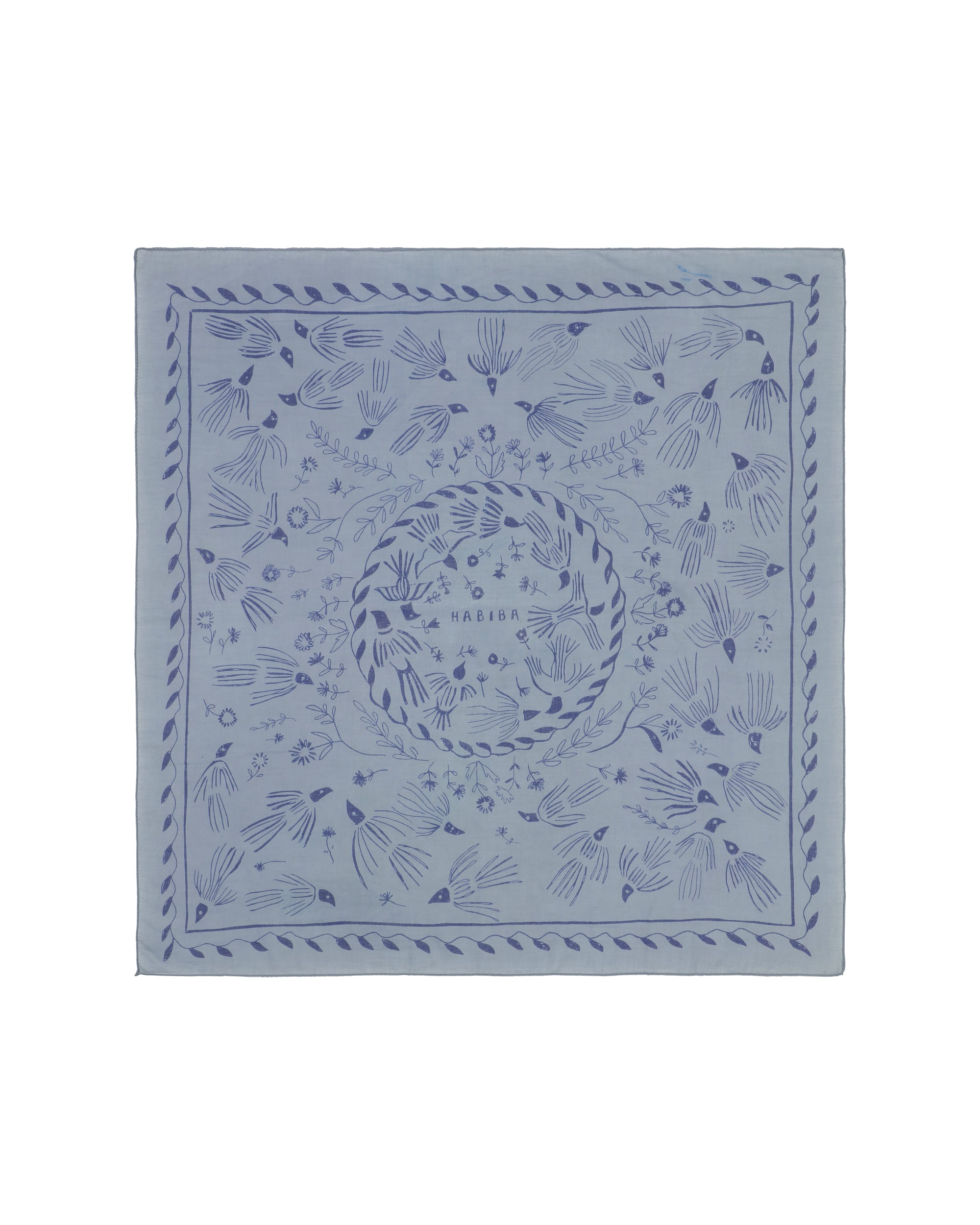 Pattie Bandana - Sapphire - Linneas Hage