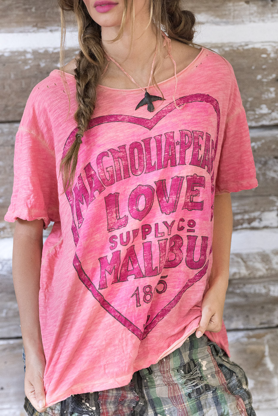 T-Shirt - Malibu 1865 - Azalea