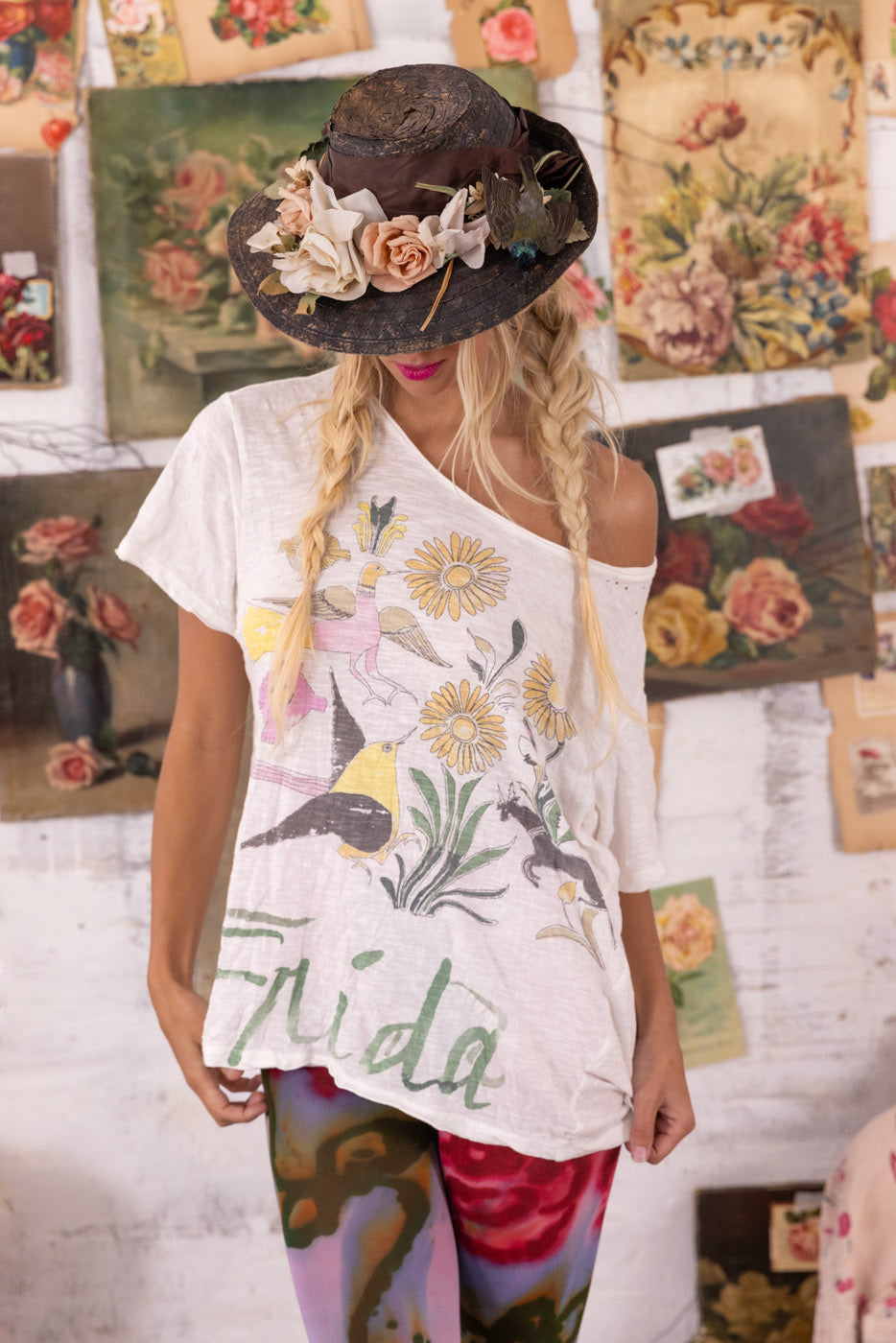 T- Shirt - Flight Flowers Frida - True