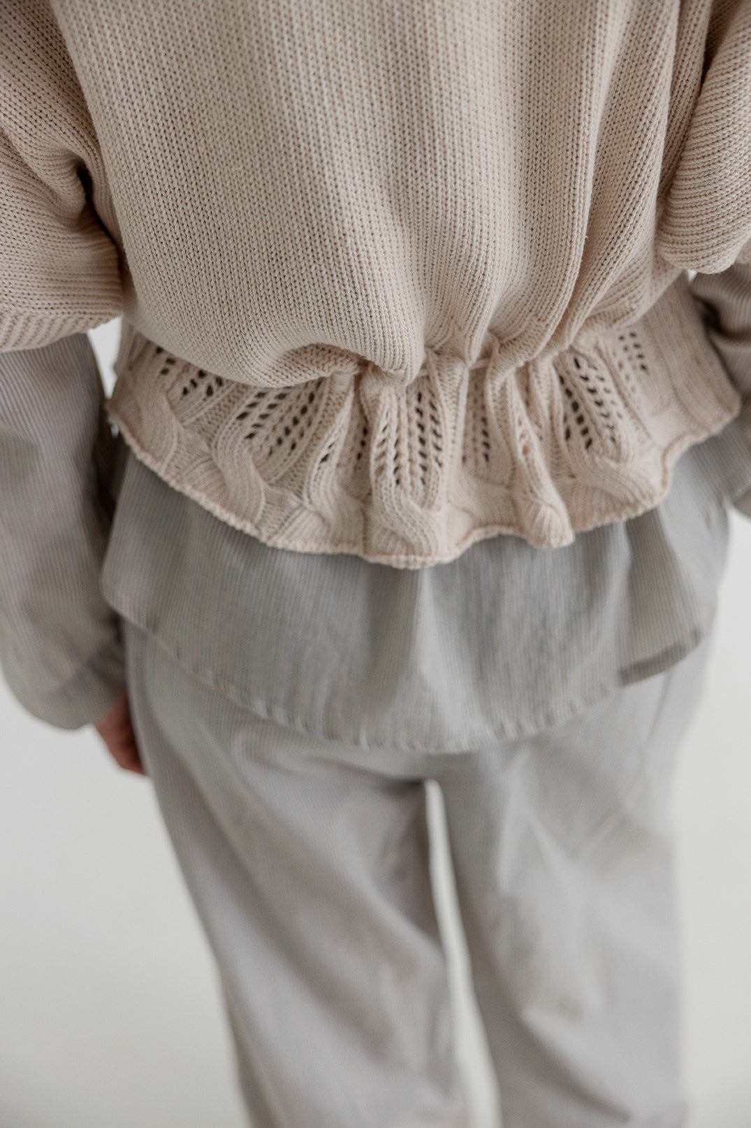 Vinnie Cardigan - Chalk