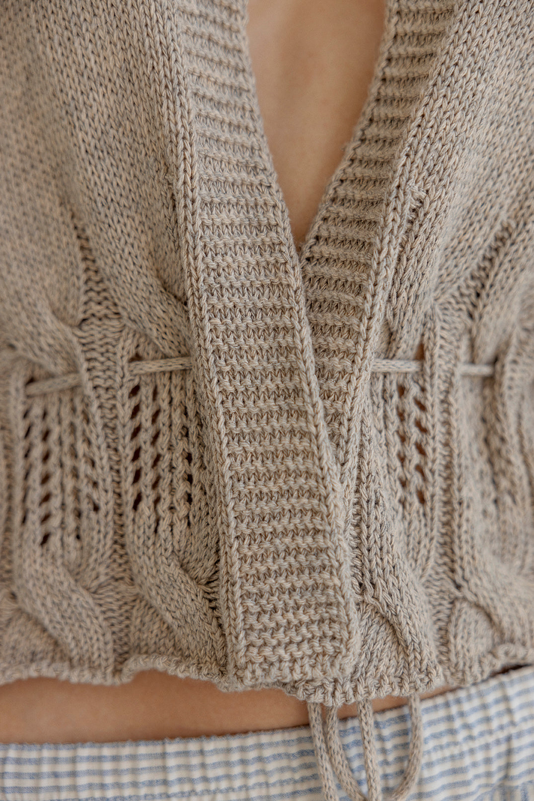 Vinnie Cardigan - Sand