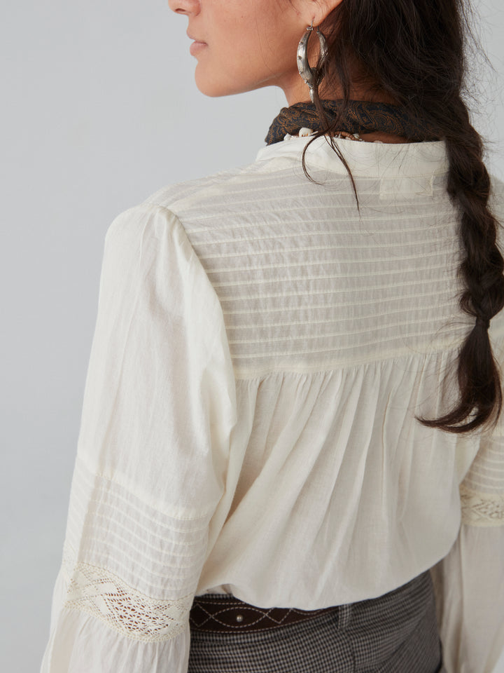 Agueda Blouse - Romance - Bone