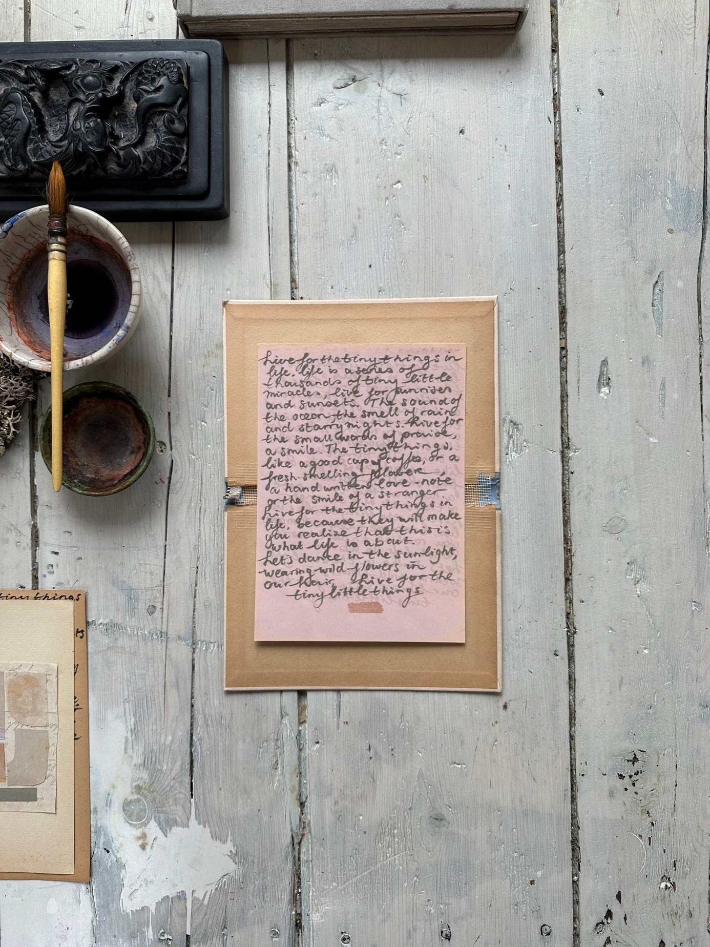 Trykk -  Tiny Little Things - A5