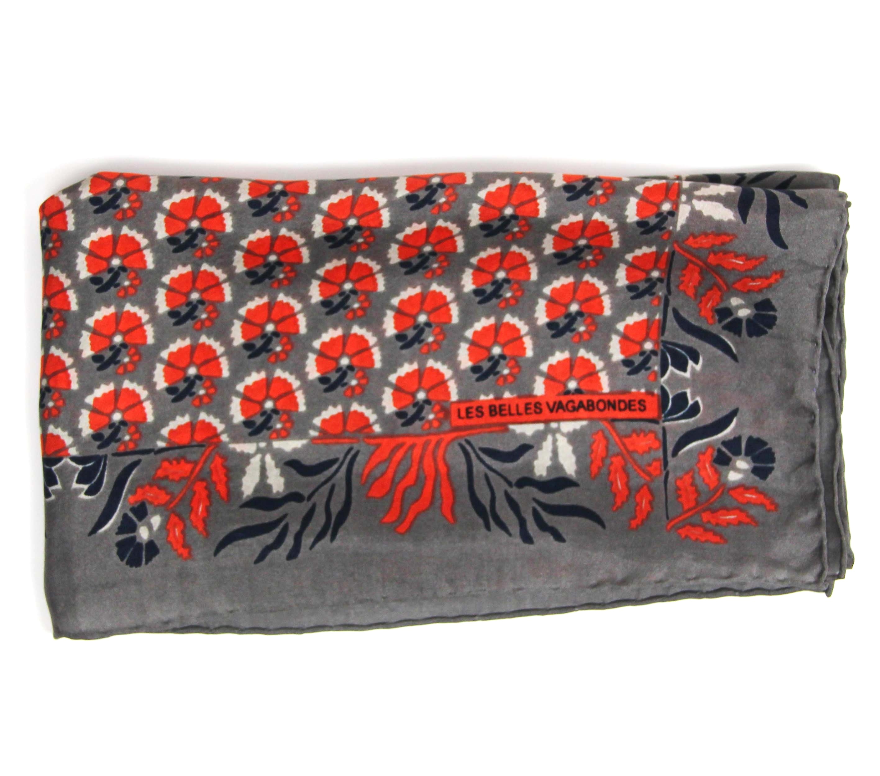 Mini silkeskjerf - Augustine - Orange