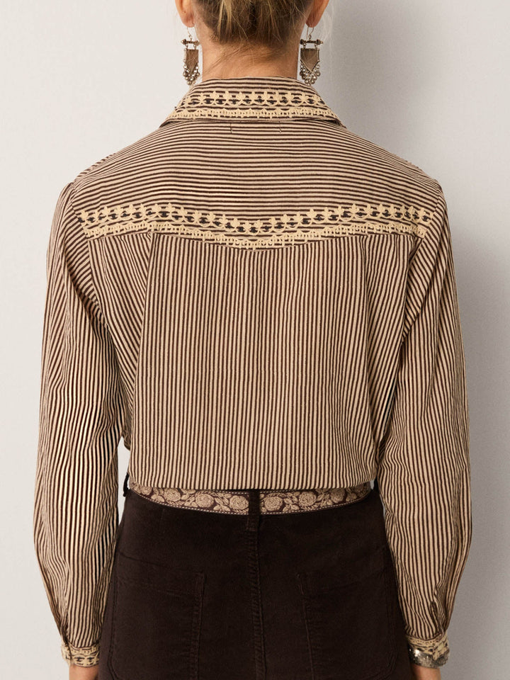 Bebo Skjorte - Cohiba - Tobacco