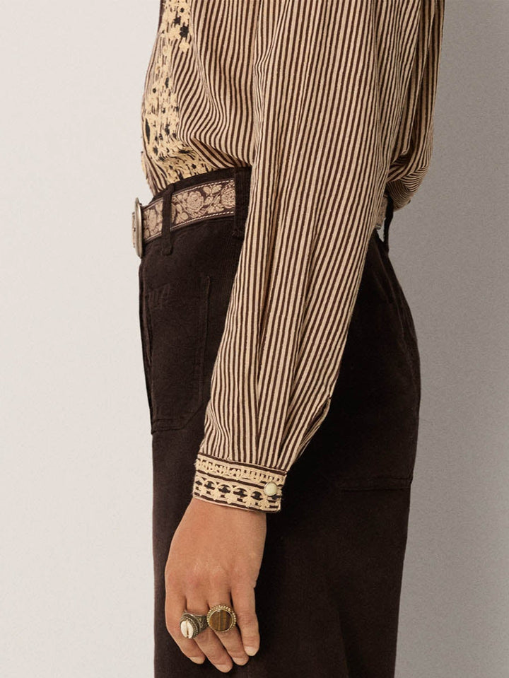 Bebo Skjorte - Cohiba - Tobacco