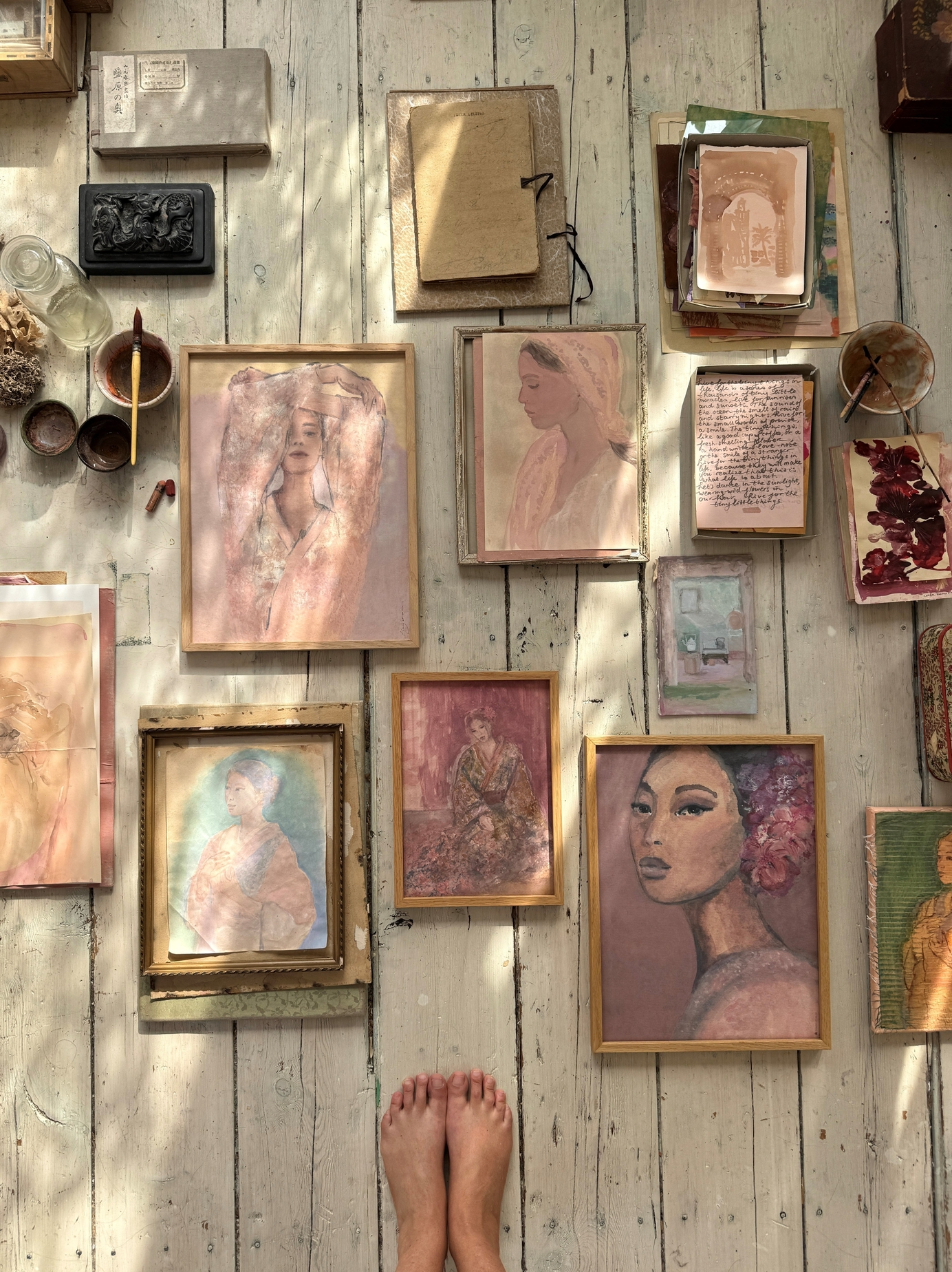 Trykk - Wild Flowers - 30x40cm