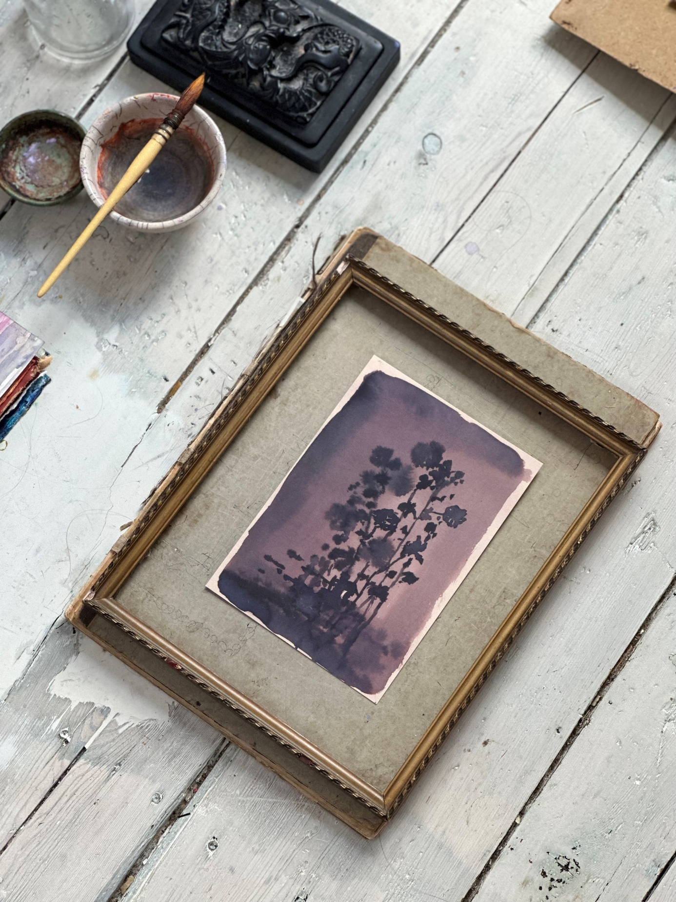 Trykk -  Chocolate Flowers - A5