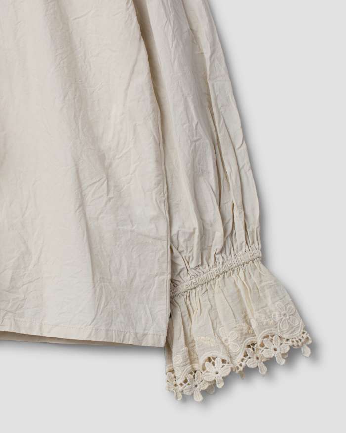 Dalia Bluse - Bone White