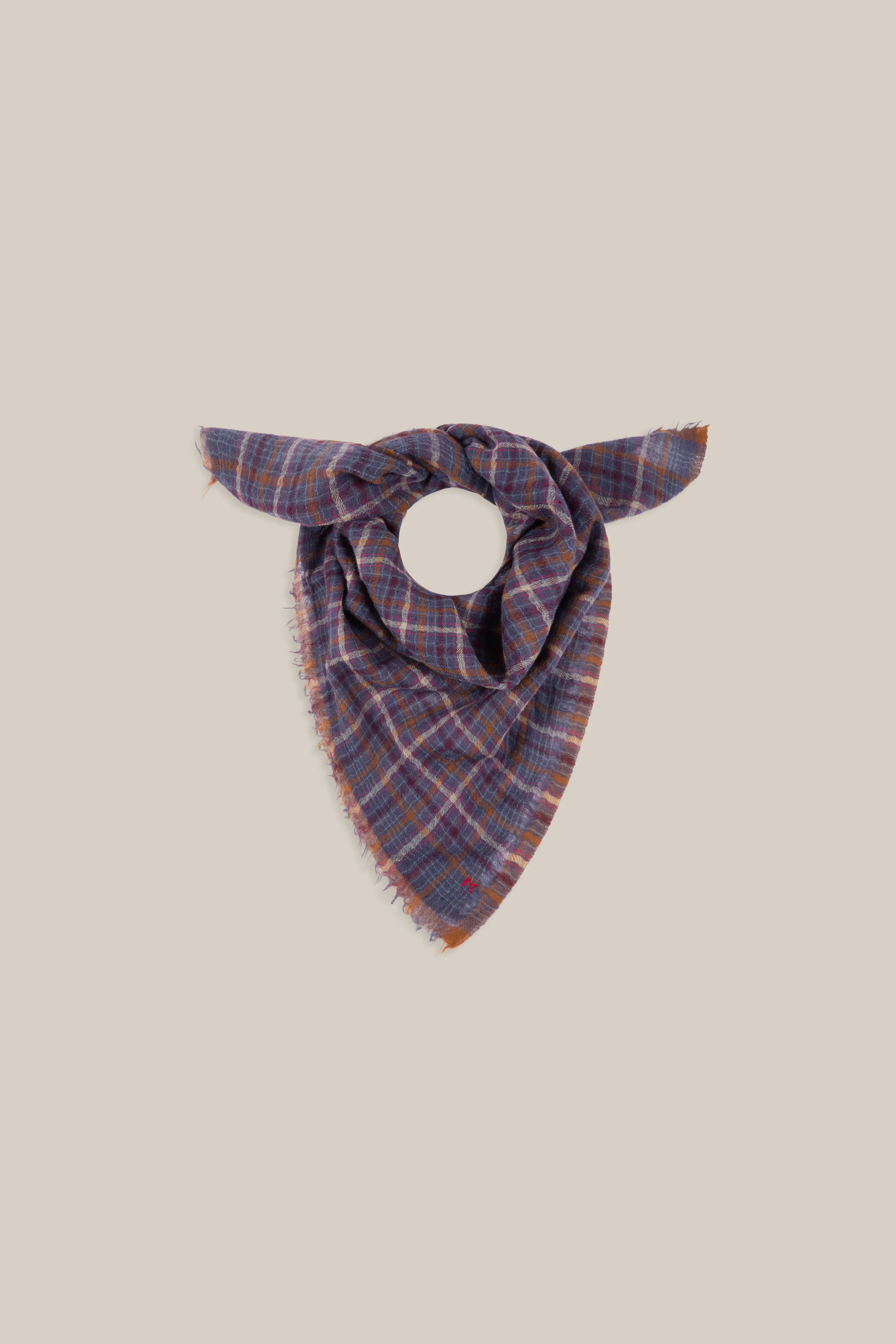 Edinbourg Skjerf - #800 - Henna