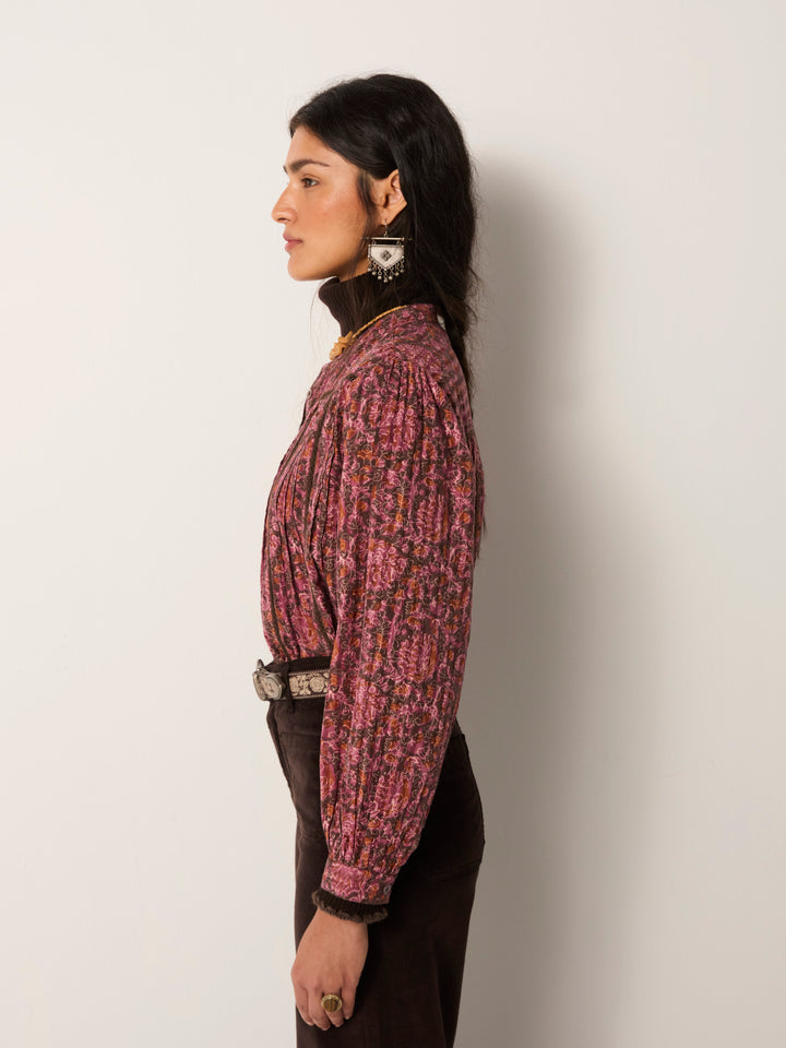 Florence Bluse - House of Korba - Coral