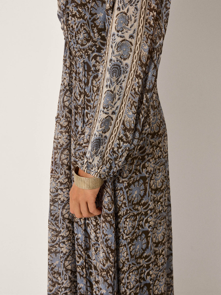 Gaia Kjole - Madurai - Blue Orchid