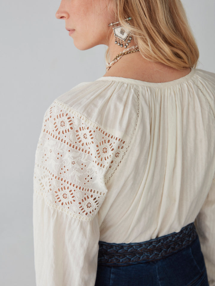 Josephine Blouse - La Broderie - Merengue