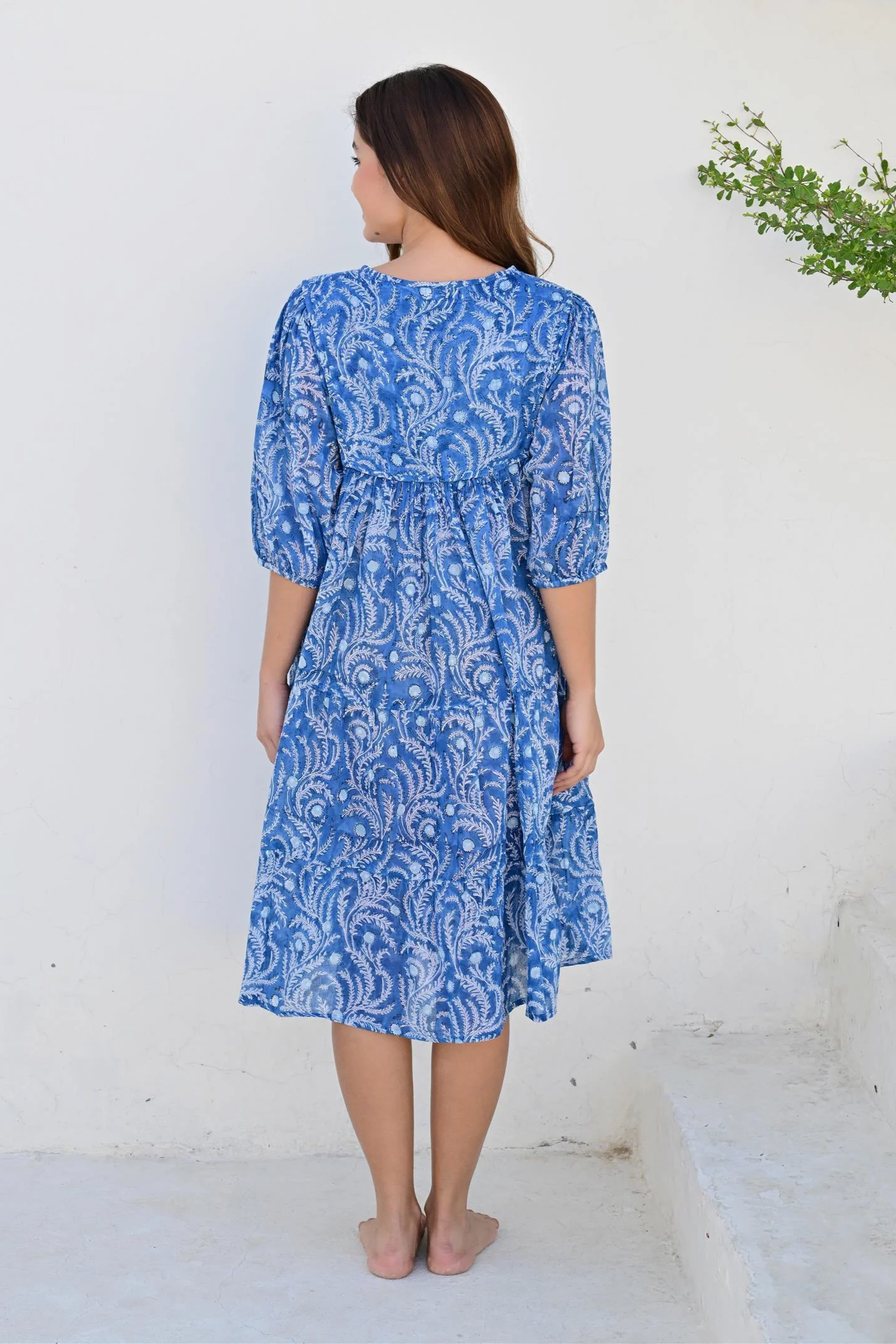 Bandol Smekkekjole - Blue