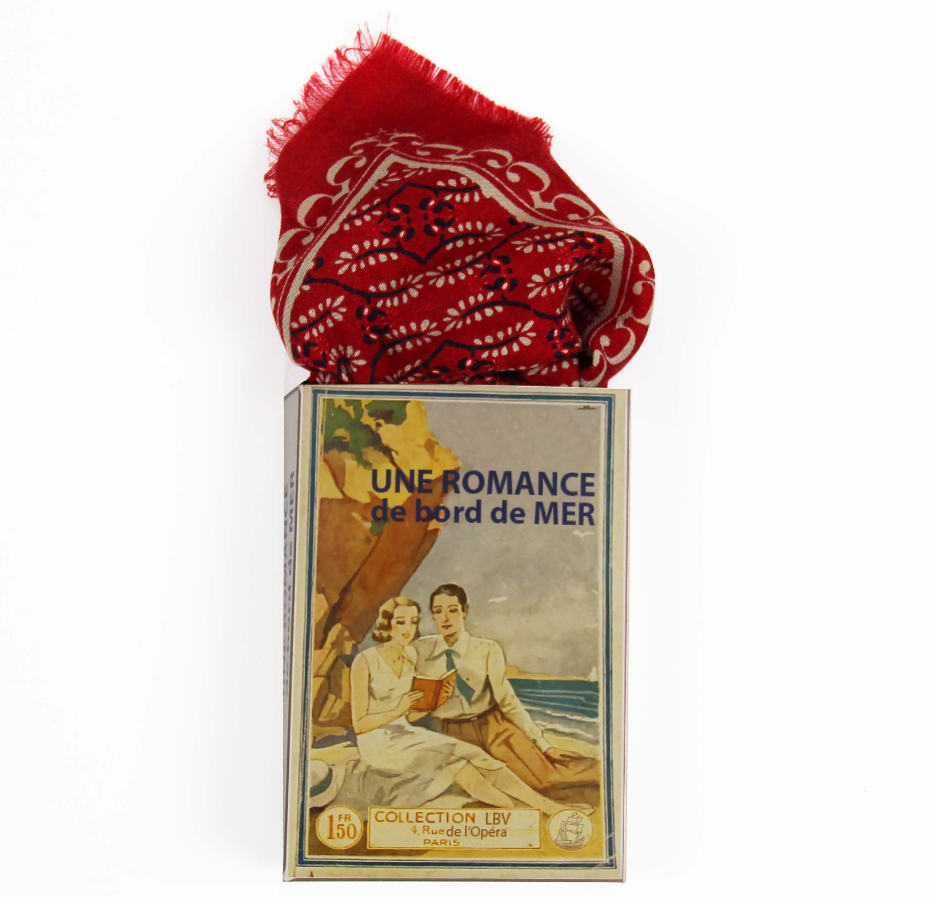 Trekantskjerf - Celeste - Rouge