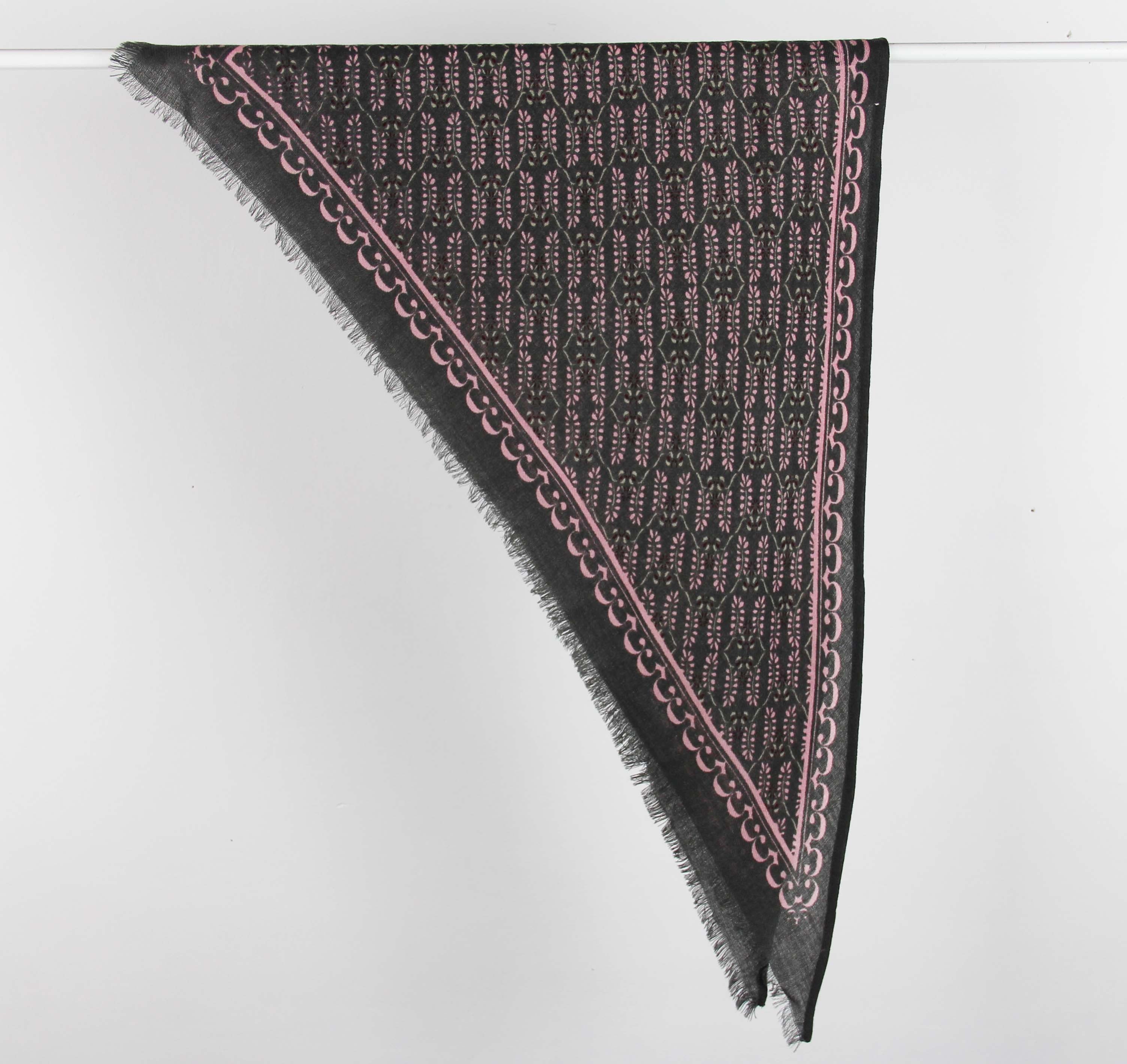 Trekantskjerf - Celeste - Marron