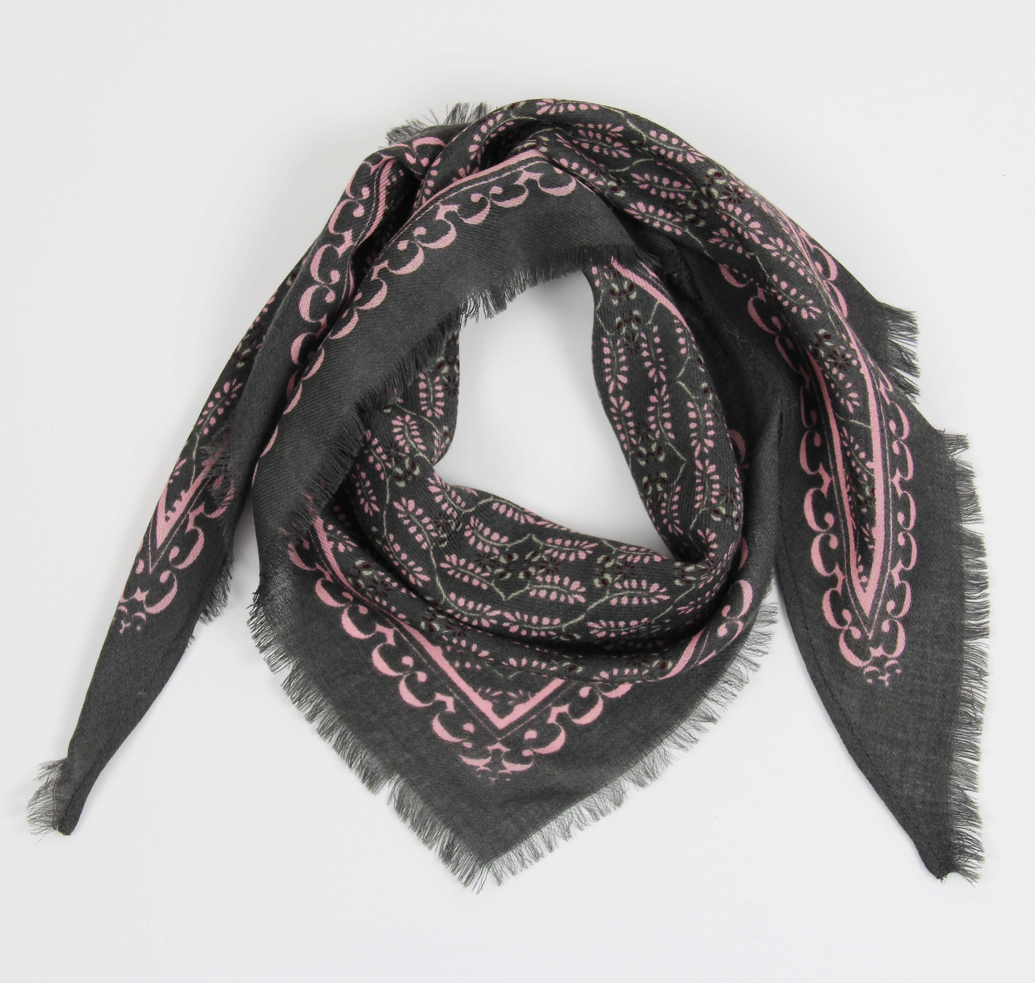 Trekantskjerf - Celeste - Marron