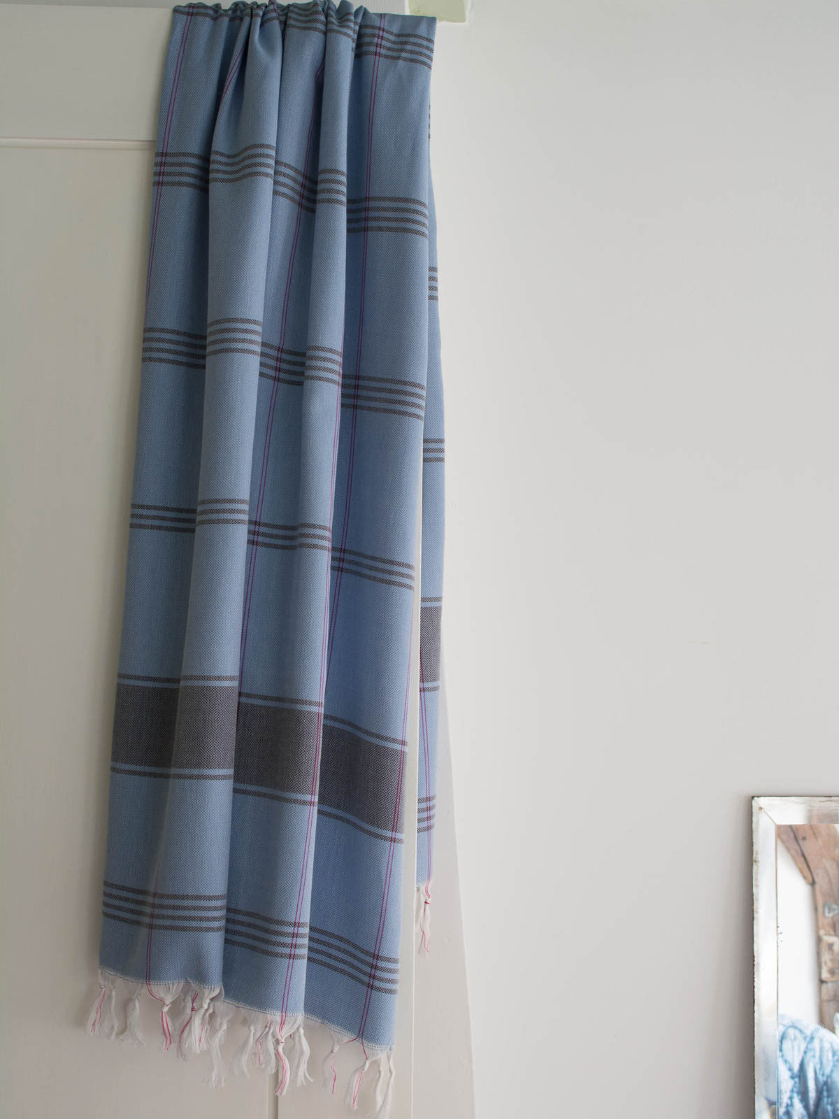 Hammamhåndkle L - Blue/Dark Blue