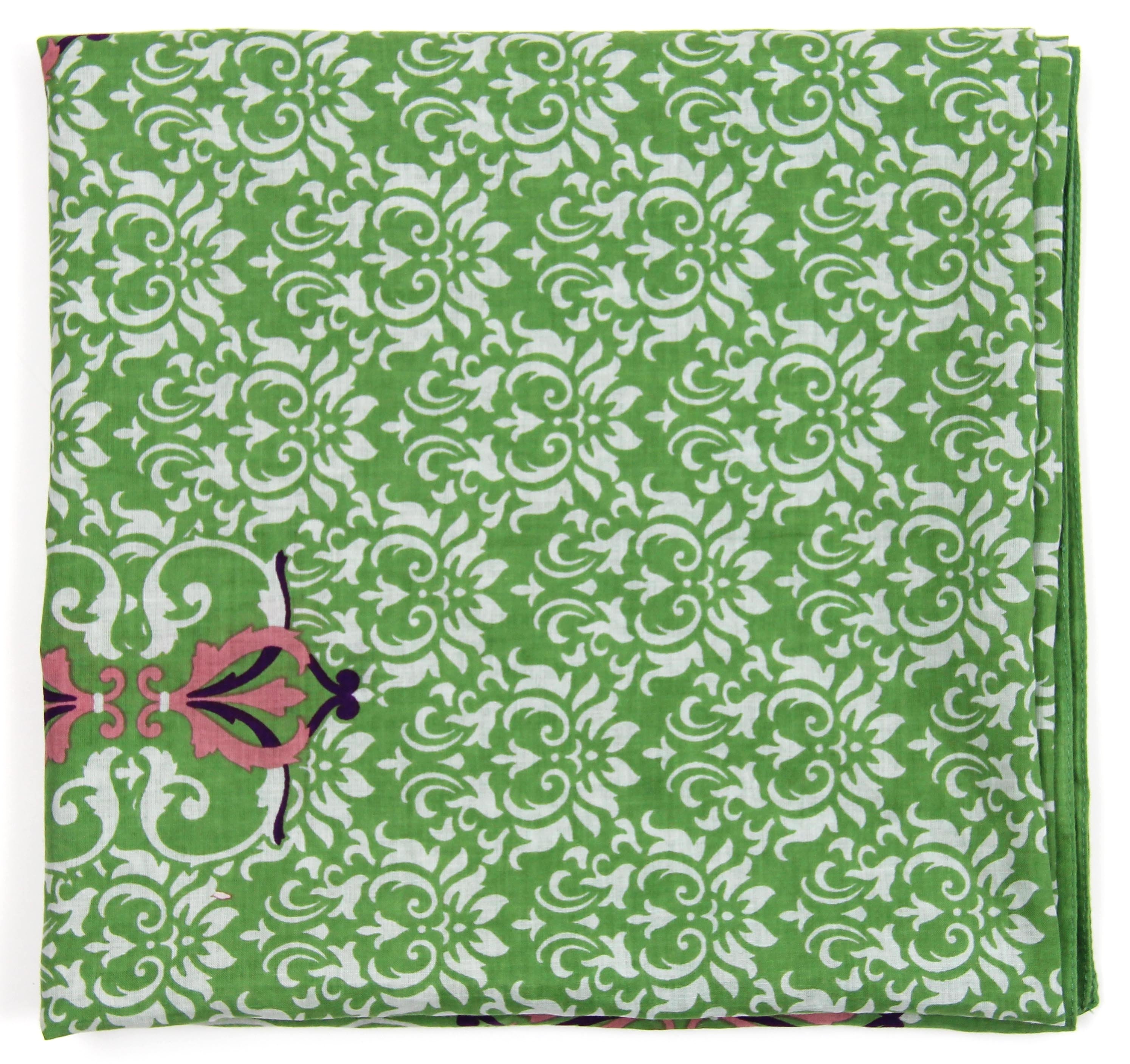 Bomullskjerf - Palazzo Pitti - Kaki - Linneas Hage