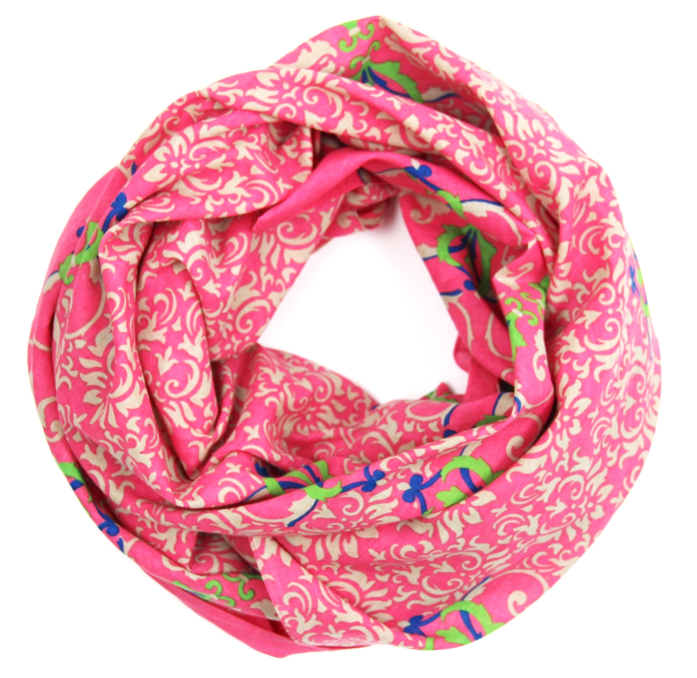 Bomullskjerf - Palazzo Pitti - Rose - Linneas Hage