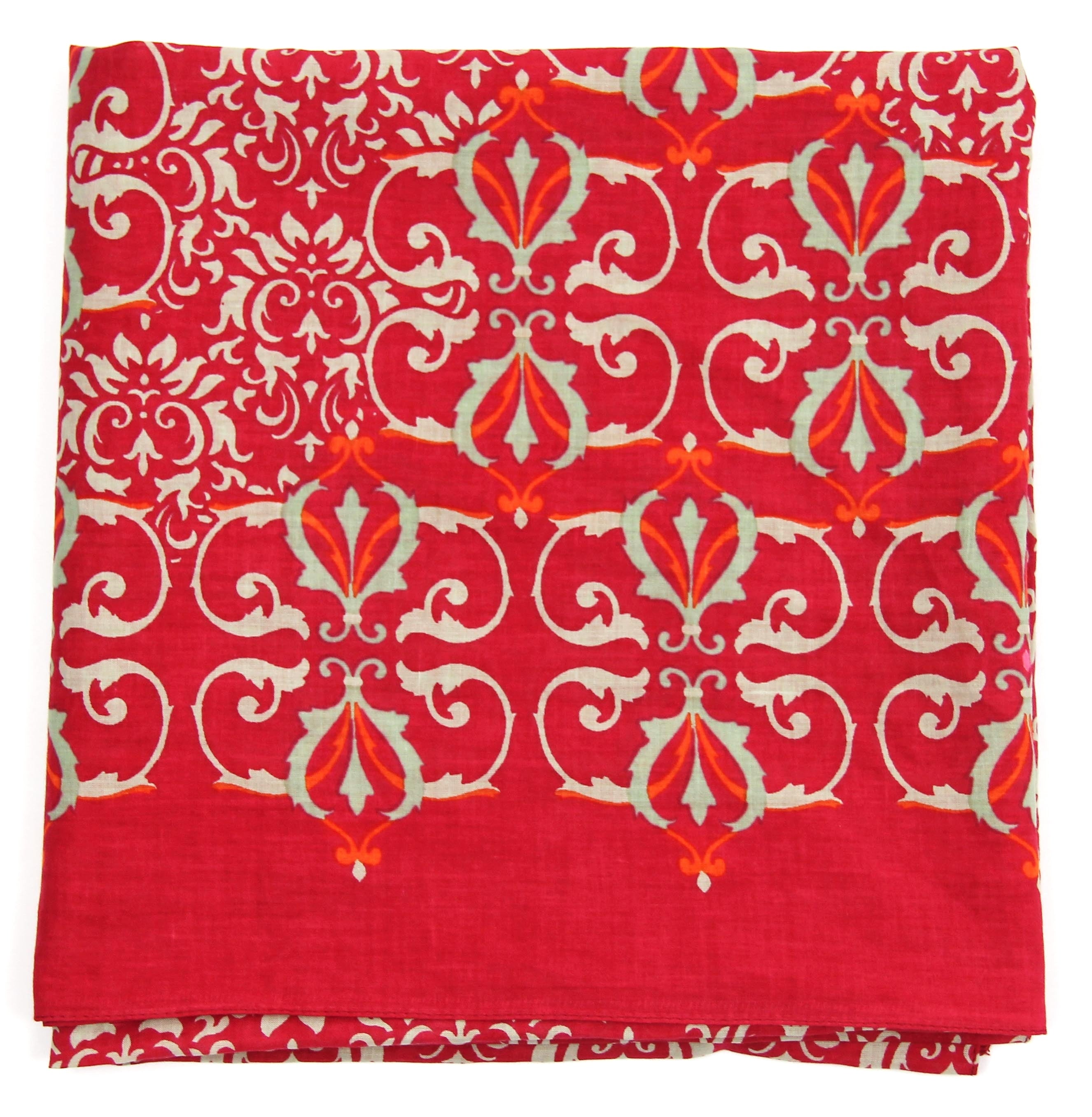 Bomullskjerf - Palazzo Pitti - Rouge - Linneas Hage