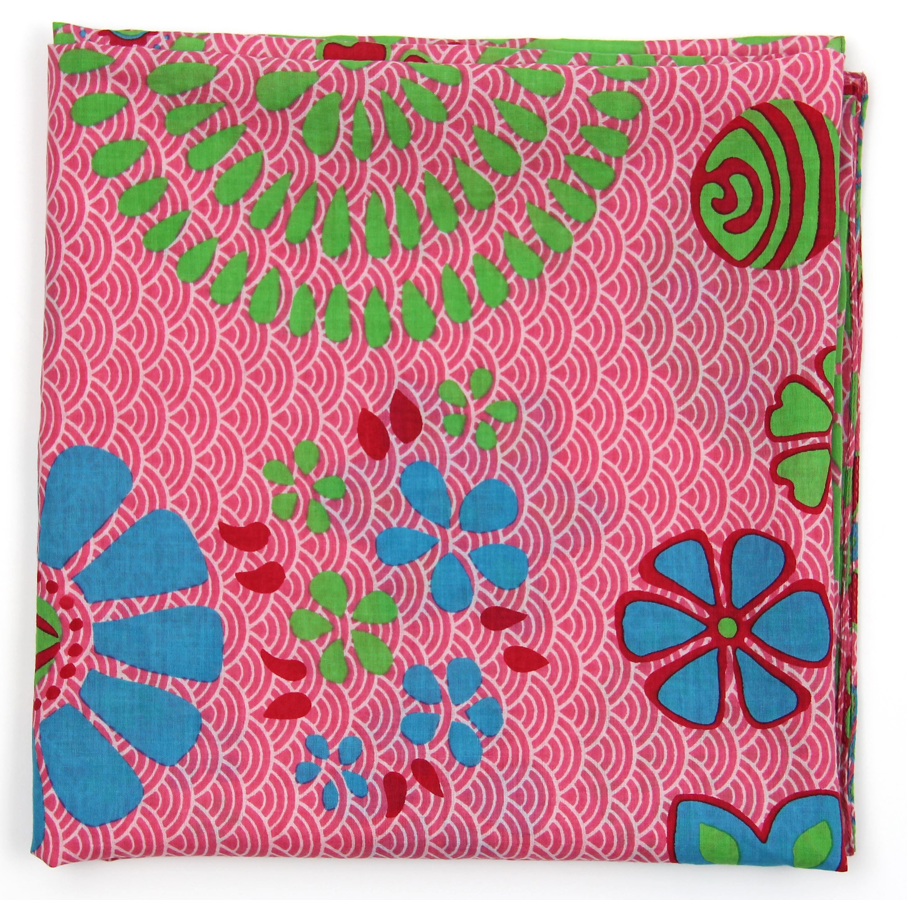 Bomullskjerf - Seigahia - Rose - Linneas Hage